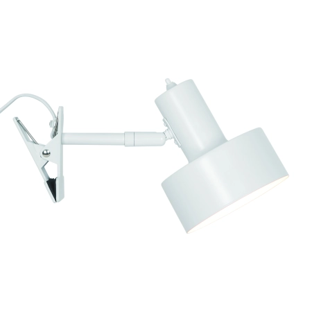 Minimalistyczna biała Lampa z klipsem Matis NO2512222001 - Nordlux